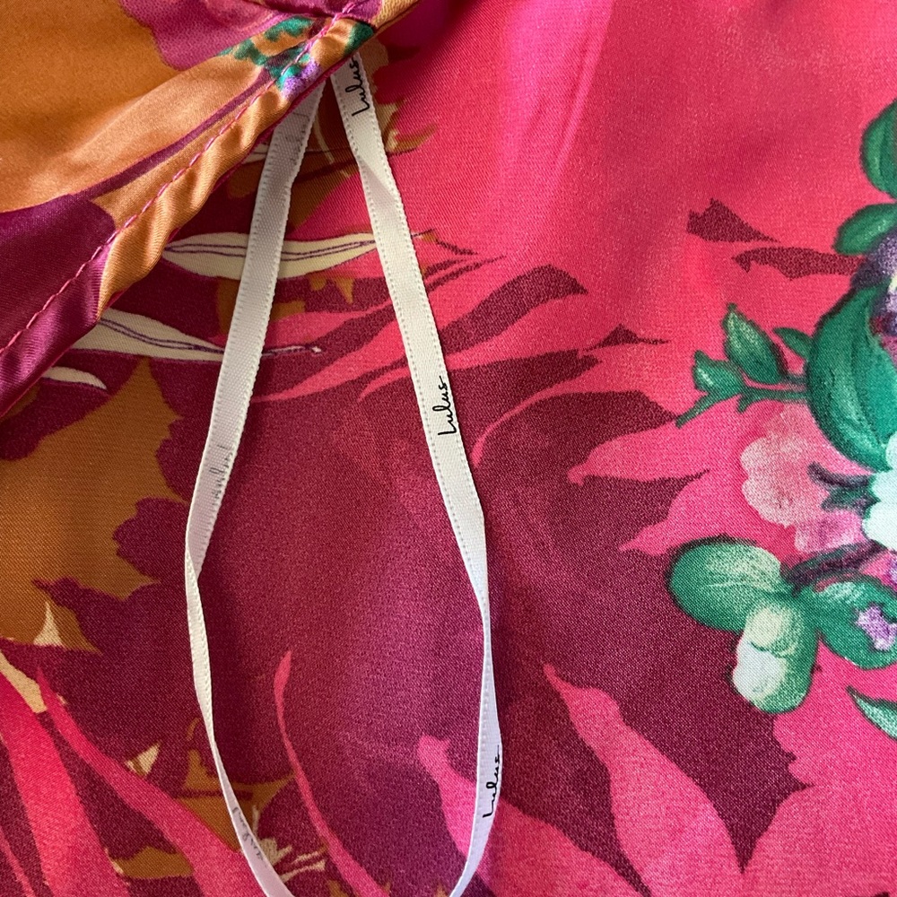 Lulus Floral Print Maxi Dress, Women’s Sz XS - Picture 11 of 12